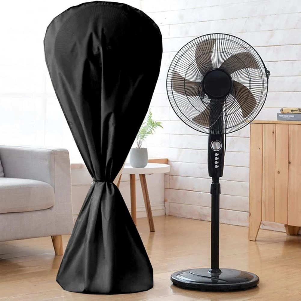 

Fan Protective Cover Waterproof Fan Cover For Storage High-quality Materials Prevent Fan Scratches 57*30 Inches Black Color