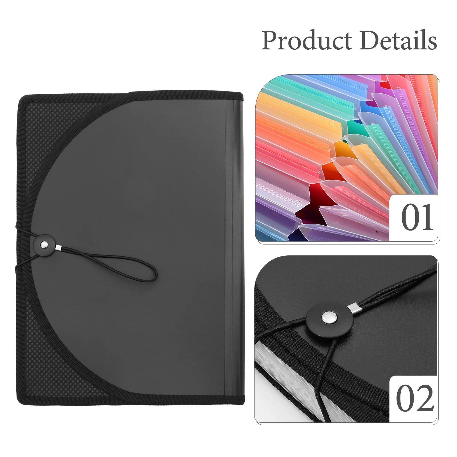 

Lovely Office Organizer Large Capacity Multi Layer Document Folder Storage Bag For Teachers Students