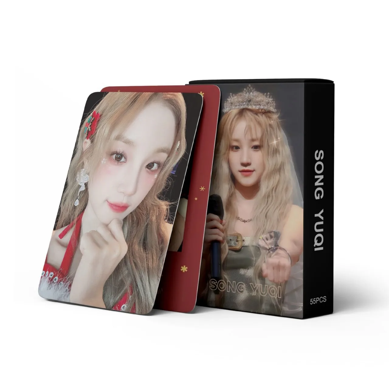 

55pcs/set Kpop GIDLE Lomo Cards Song Yuqi Solo Photocards New Album G-idle Photocards Photo Print Cards