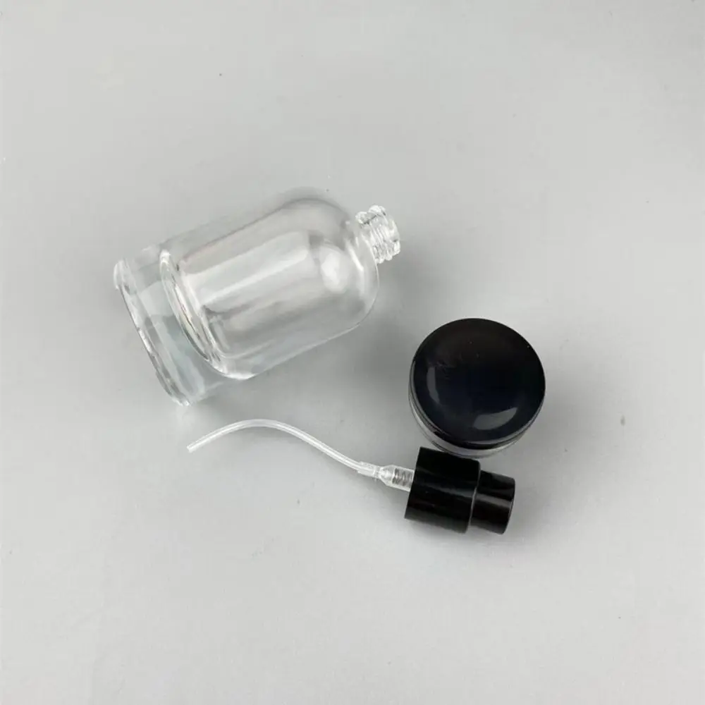 1Pcs 30ml 50ml Dispensing Spray Bottles Portable Fine Mist Spray Empty Containers Travel Glass Perfume Refill Bottle