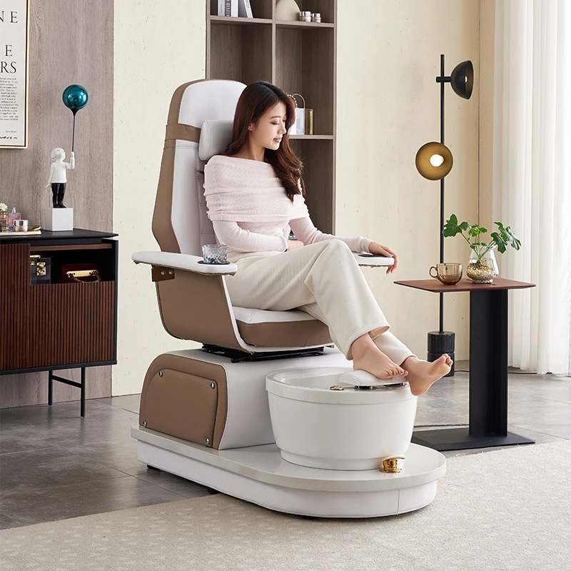 Nail salon sofa, foot bath, electric foot massage lounge chair, eyelash and foot beauty salon exclusive massage, eyebrow