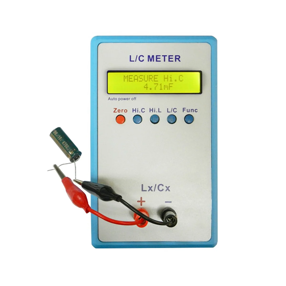 LC-200A Handheld Inductor&Capacitor Digital LCD Capacitance Inductance Meter LC Meter 1PF-100MF 1UH-100H