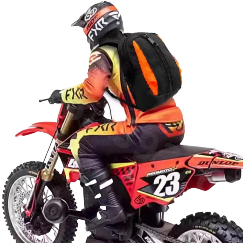 Simulazione Zaino Borsa portaoggetti Borsa per bagagli Decorazione borsa per LOSI 1/4 Promoto-MX Accessori per parti di aggiornamento per moto