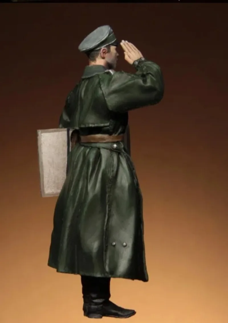 Harzfiguren im Maßstab 1:35, Modellbausatz-C177, Szenenoffizier, historisches Militär-Miniaturspielzeug, unmontiert und unbemalt