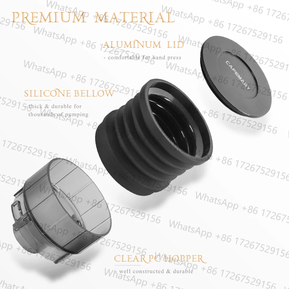 Coffee Grinder Single Dose Hopper Espresso Coffee Grinder Bean Bin Blowing Cleaning Tool For WPM Coffee Grinder