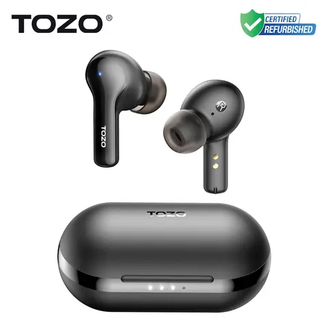 Auricolari TOZO TWS ricondizionati ENC HD Chiamata Cuffie sportive Bluetooth senza fili Auricolari Audio domestico esterno portatile ultraleggero