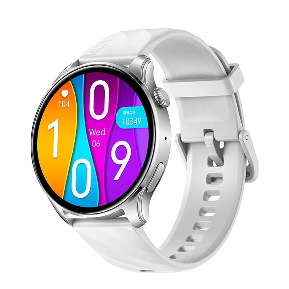 مجموعة مكونة من 5 قطع GW3 Pro Smartwatch 1.43 "AMOLED عرض IP68 مقاوم للماء بلوتوث 5.2 ساعة لياقة بدنية معدل ضربات القلب جهاز تتبع الأكسجين في الدم