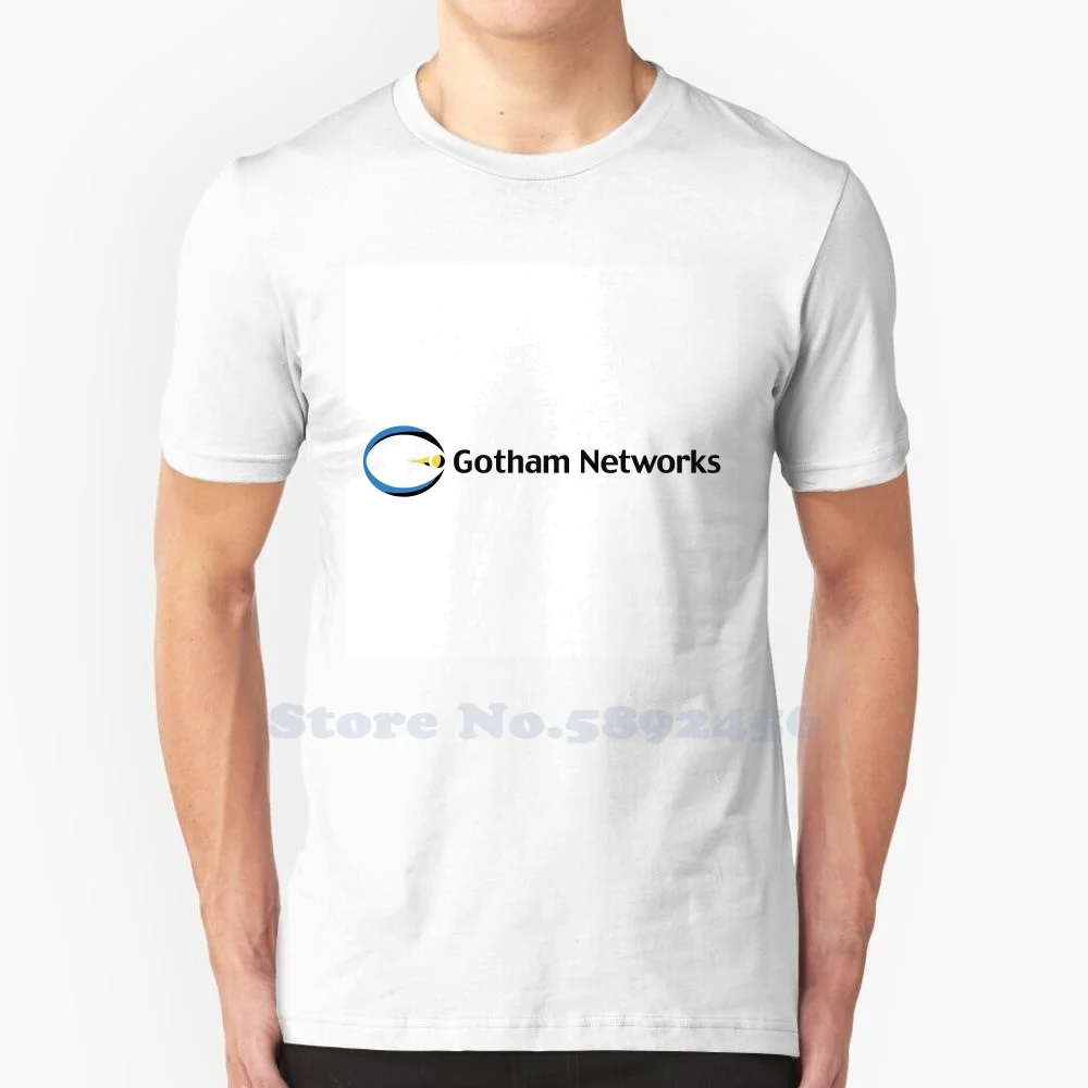 Gotham Logo lässig T-Shirt hochwertige Grafik 100% Baumwolle T-Shirts