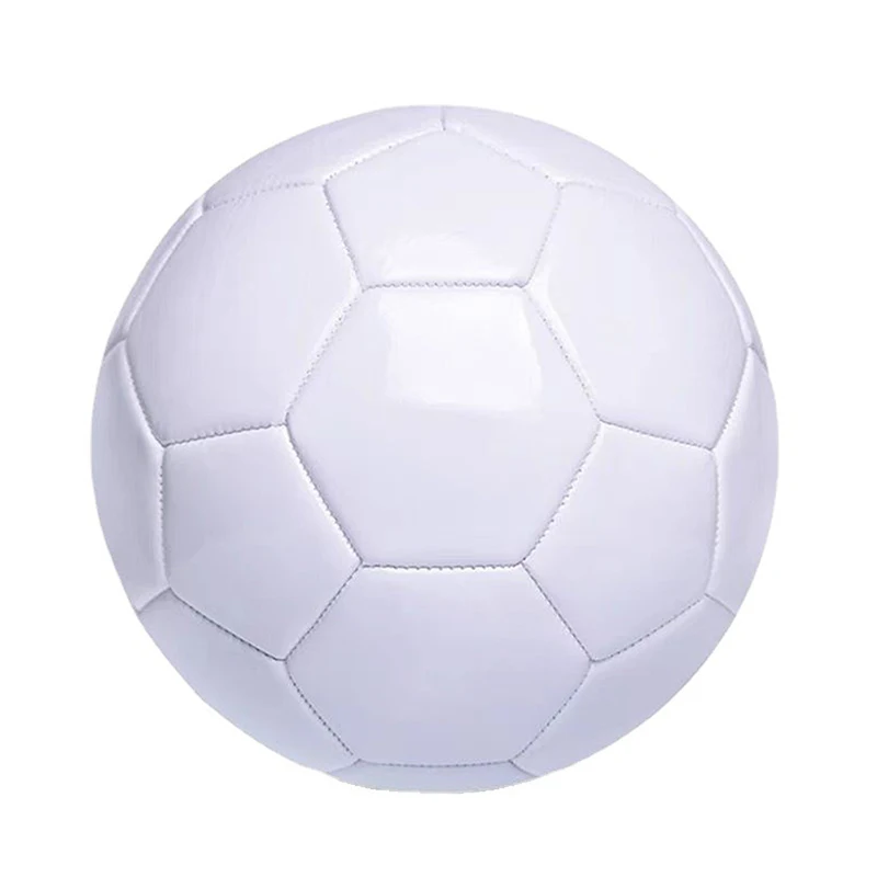 Ballon de Football blanc taille 5 taille officielle léger pour enfants jouet de Football adulte jeu éducatif sport PVC bricolage cadeau