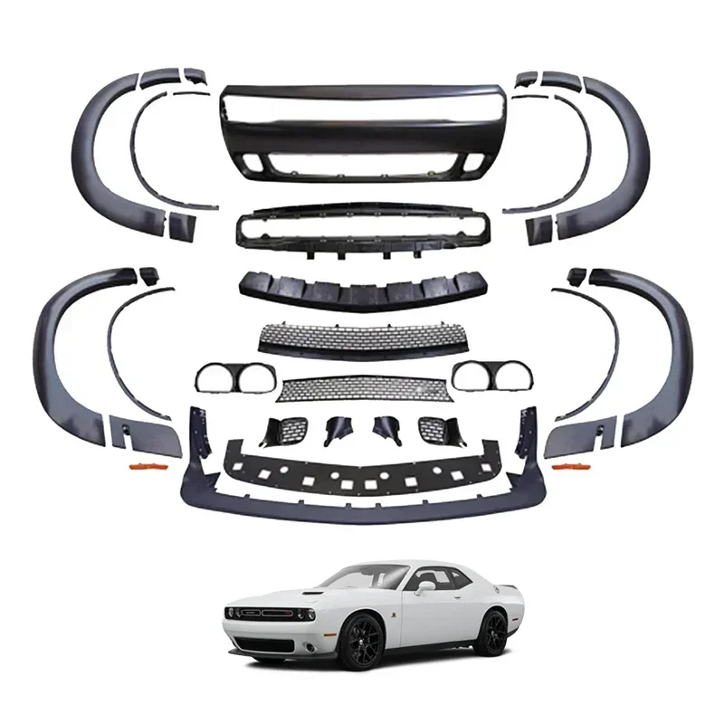 Auto Body Parts Forged Carbon Fiber MSY Wide Body Kit For Dodge Challenger 2008-2014