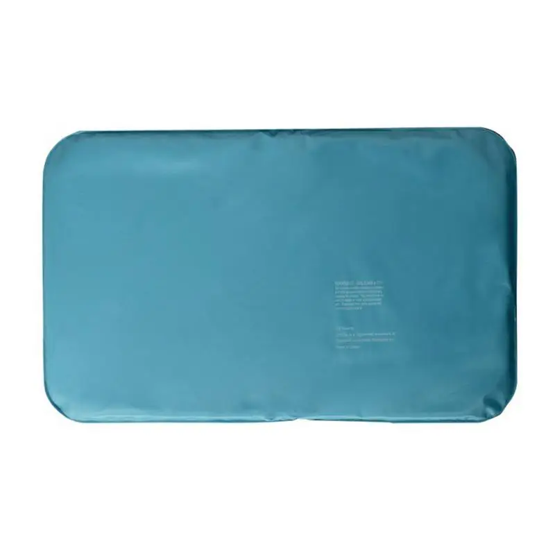 Comfortable Summer Ice Cold Pillow Cool Therapy Relax Muscle Help Sleeping Pad Mat Travel Pillows Neck Water Blue