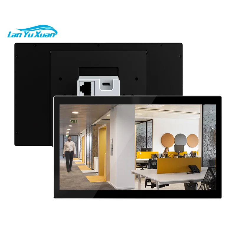8 Inch Aluminum Case Android 11 RK3566 In-Wall Smart Home System Automation Control Panel