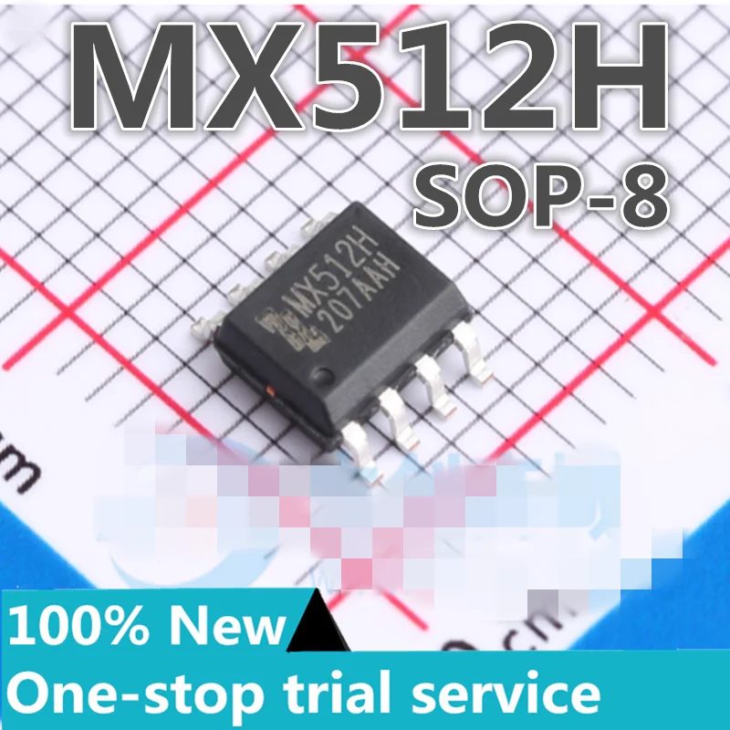 10-100PCS %New original MX512 MX512H patch SOP-8 motor driver IC chip