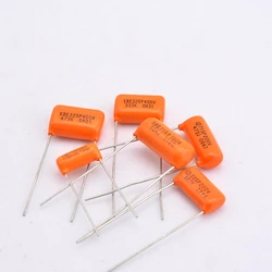 Condensador de tono naranja SBE/CDE 0,0155 UF/0.047UF/0.022UF/0.068UF/0.033UF/0,1 UF para tapa de bajo de guitarra eléctrica