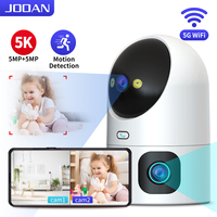 JOOAN 5K 10MP PTZ IP Camera WiFi Dual Lens Camera Home Color Night CCTV Surveillance Camera Auto Tracking Smart Baby Monitor