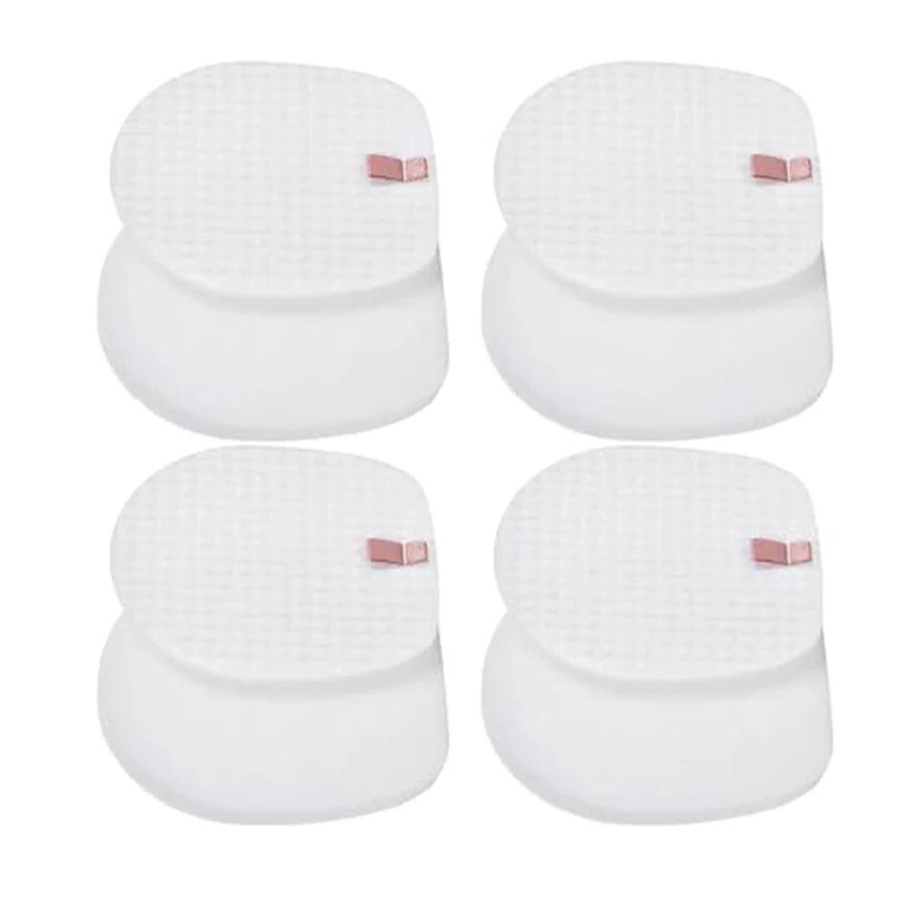 Substituição de filtro de vácuo de 4 pacotes para modelos Shark WZ250RD IZ464H IZ492H UZ355H IZ340H IX140 IX141, conjunto de filtros de espuma e feltro