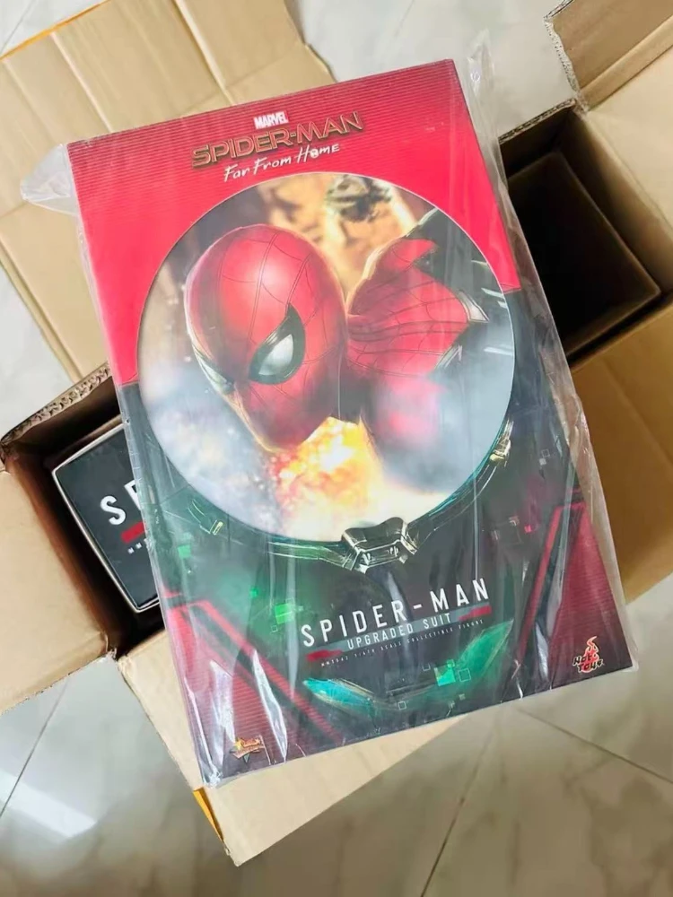 

In Stock Ht 1/6 Mms542 Mms482 Hero Expedition Red and Black Spider Man Upgrade Suit Avengers Infinity War Iron Spider Man