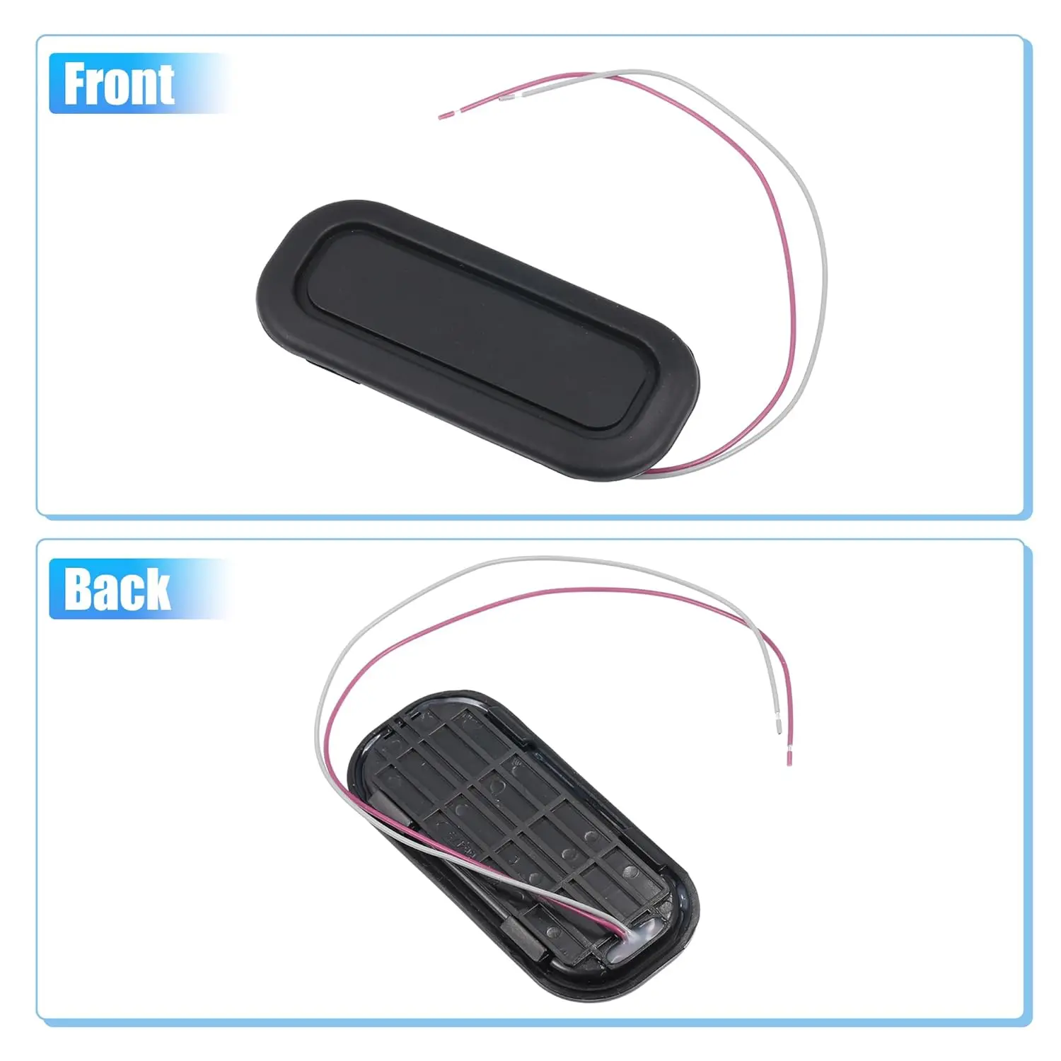 الخلفي الجذع التبديل زر غطاء صندوق السيارة الباب الخلفي الإصدار التبديل لكاديلاك CTS 2.0L 3.0L 3.6L 6.2L 2008-2014 22895519/901-073 1 قطعة