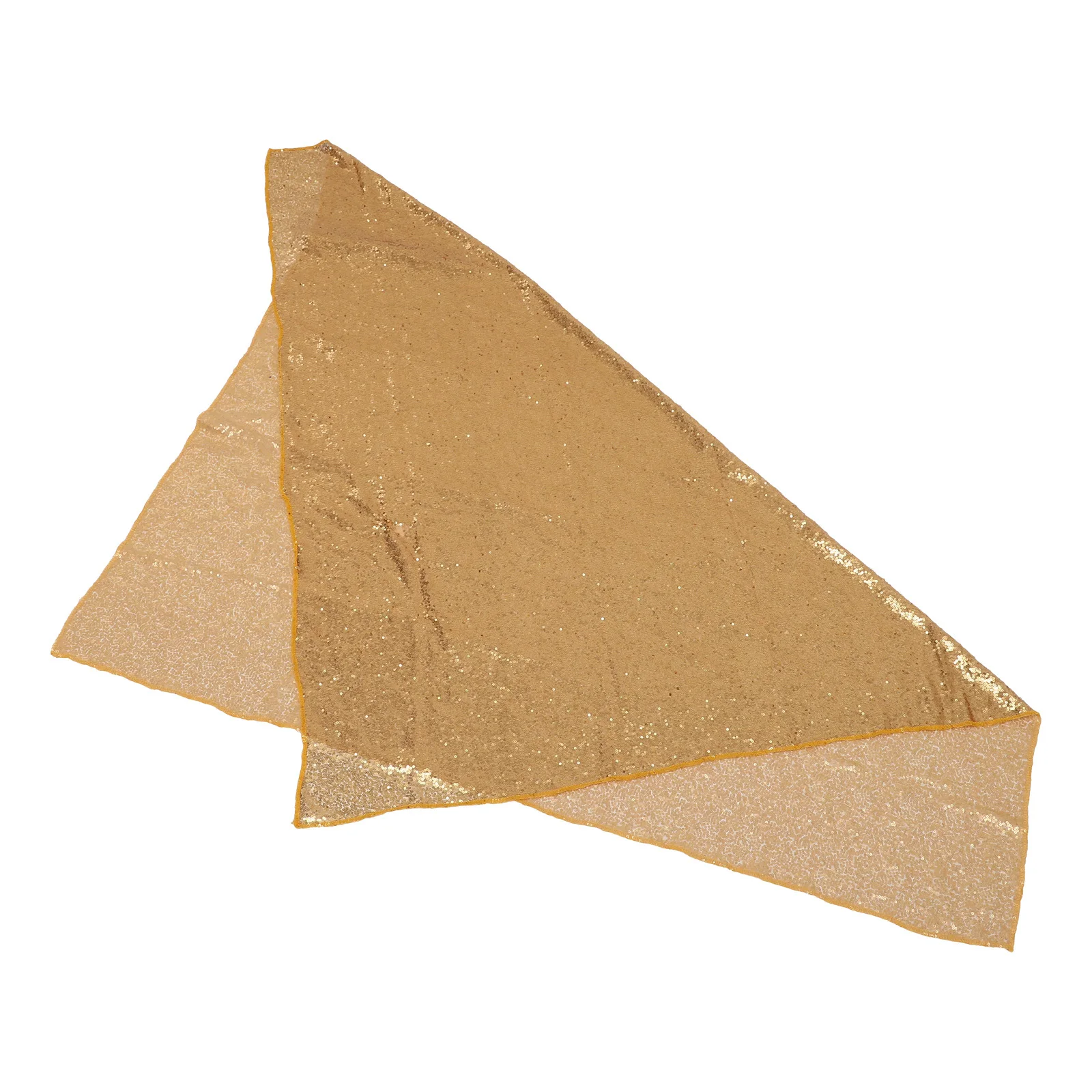 مفرش طاولة بالترتر الذهبي مقاس 30 × 120 بوصة عداء ديكور أنيق من البوليستر لحفلات الزفاف وحفلات أعياد الميلاد والولائم المركزية للطاولة #6