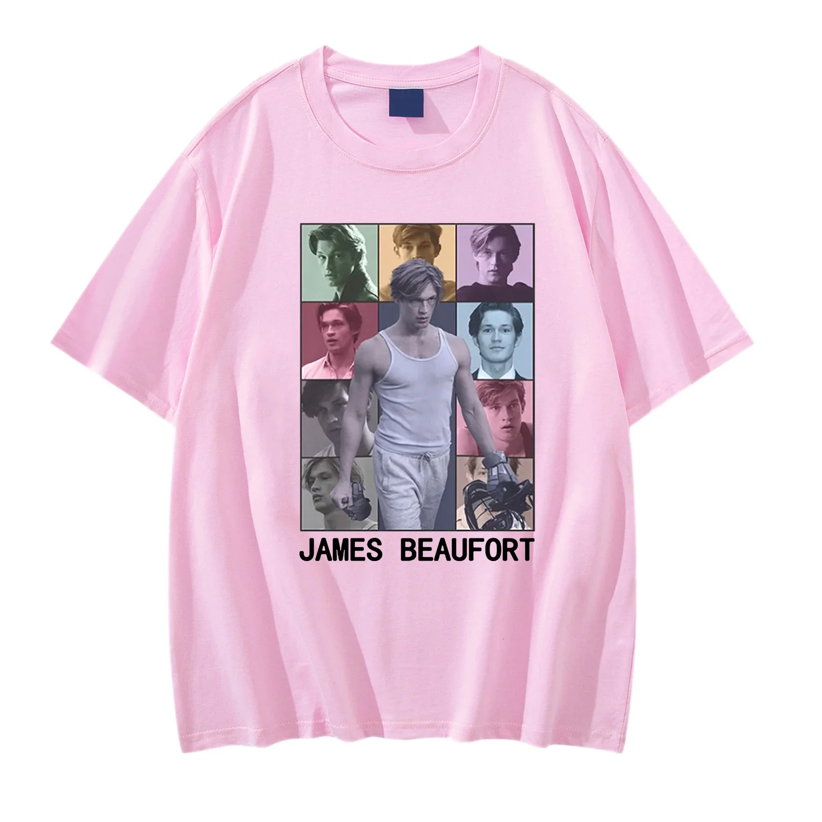 James Beaufort T Shirt Men Aesthetic Maxton Hall The World Between Us Tshirt Unisex High Quality Vintage Cotton Tees Shirts Tops