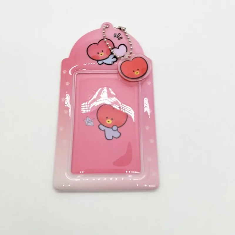 BT21 koya RJ Shooky Man Chimmy Tata Cooky Creative Personality Animation Peripheral Card Set Secondary Cartoon Storage Set Gift view 4