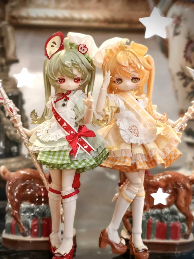 Genuine Inedible Doll Lunar Lore Series 1/8 Bjd Joint Mobility Mango Dog App Mouse Blind Box Mystery Box Toy Action Figure Gift