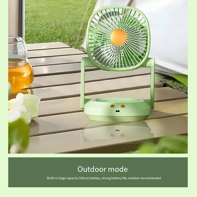 Faltbarer kleiner Wand ventilator, tragbarer kleiner elektrischer Ventilator für Büro-Desktop-Heim-Desktop, leiser Luftzirkulator-Ventilator