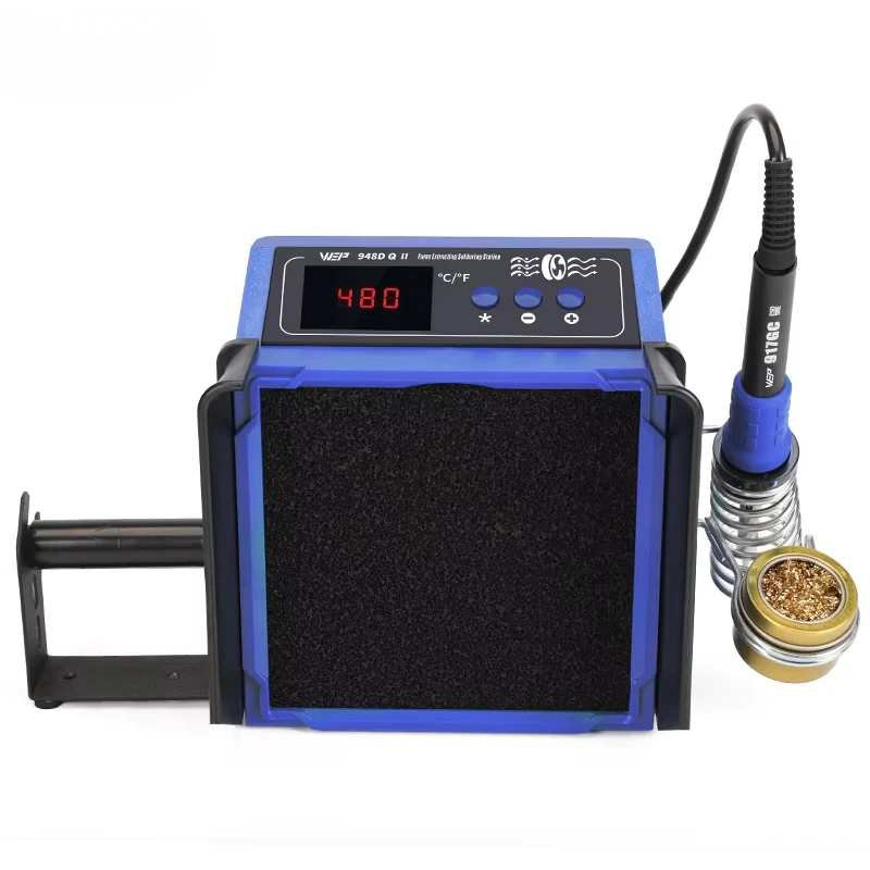 948DQ-II digital display multi-vacuum soldering iron fume welding station smoking exhaust device