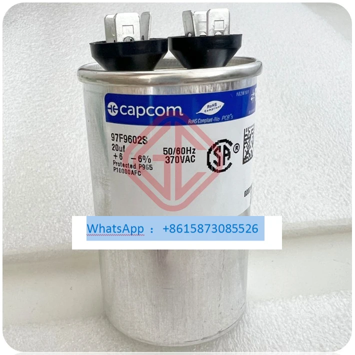 

97F9602S brand new original 20uf 370VAC capacitor Capcom/Genteq