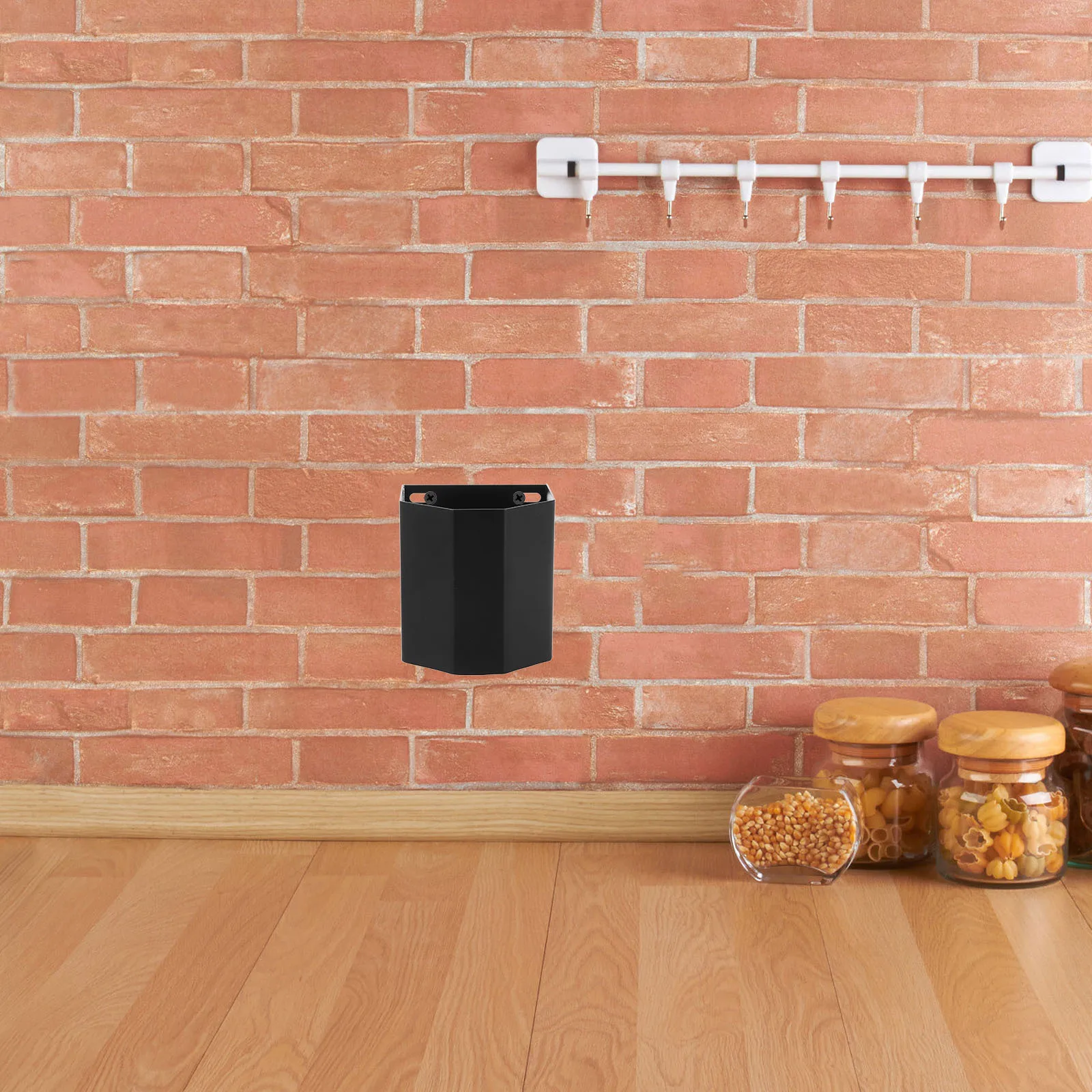 

Cap Catcher Wall Mounted Bottle Opener Companion Stainless Steel Storage Bucket for Home Bar Kitchen Organization Rustic Modern