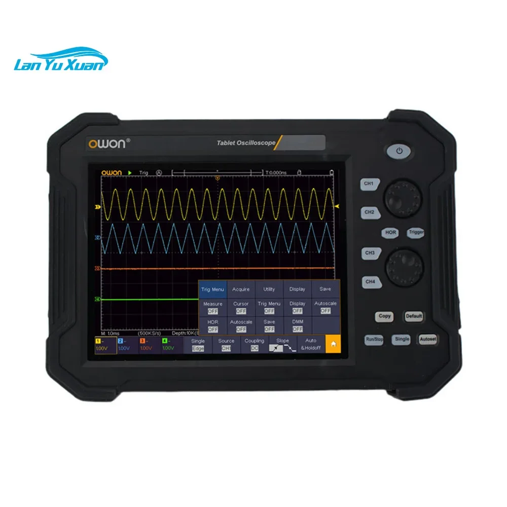 Owon Portable Tablet Digital Oscilloscope TAO3074/3104 8