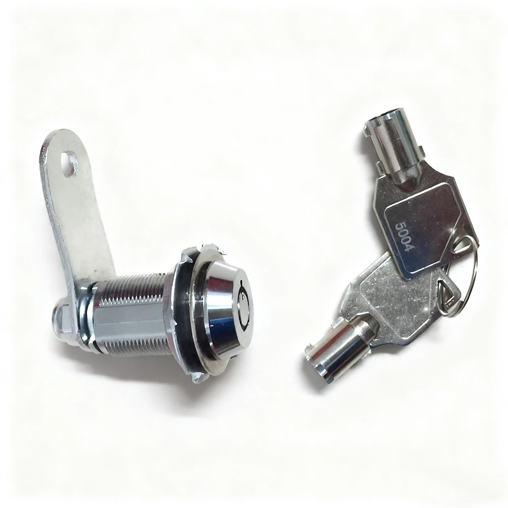 28mm Zinc Alloy Cylinder Cam Lock with 2 Keys Desk Drawer Safety Furniture MailBox File Toolbox for Arcade Machine Cabinet