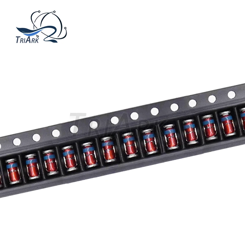 50/100/1000 개/몫 SMD 1N4148 LL4148 4148 LL34 스위칭 다이오드 1206 패키지