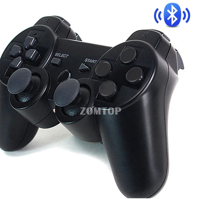 ZOMTOP for PS3 Wireless Bluetooth Game Controller 2.4GHz 7 Colors for SIXAXIS Playstation 3 Control Joystick Gamepad