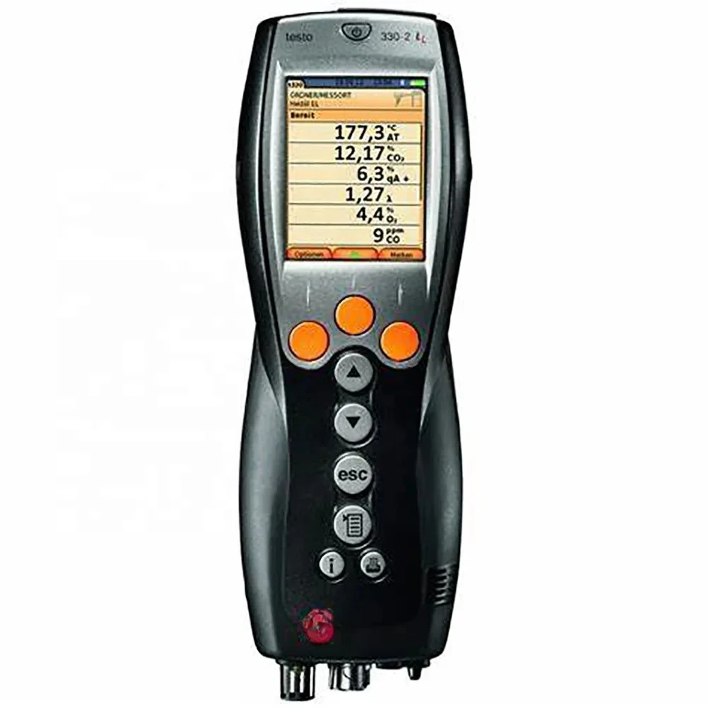 2026-100% original 330-2 LL flue analyzer (O2, CO H2-compensated) Testo 320/ 340/ 350/ 380