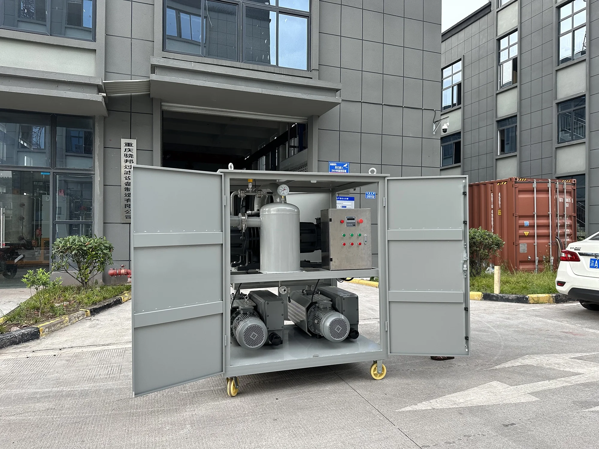 Cost-effective Online Small Mobile Industrial Vacuum Pumping System