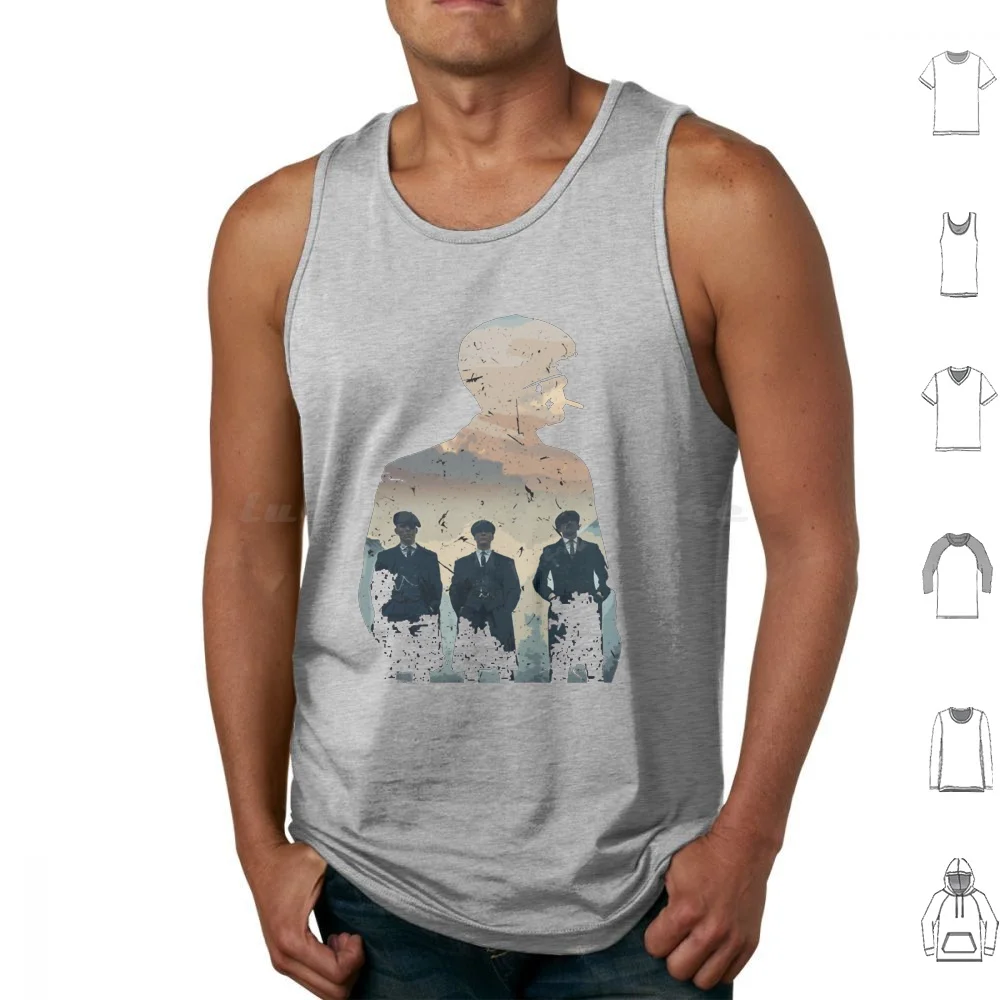 Kaoskeren A Wonderful Design Is Usually Tank Tops Print Cotton Peaky Shelby Blinders Shelby Thomas Shelby Birmingham