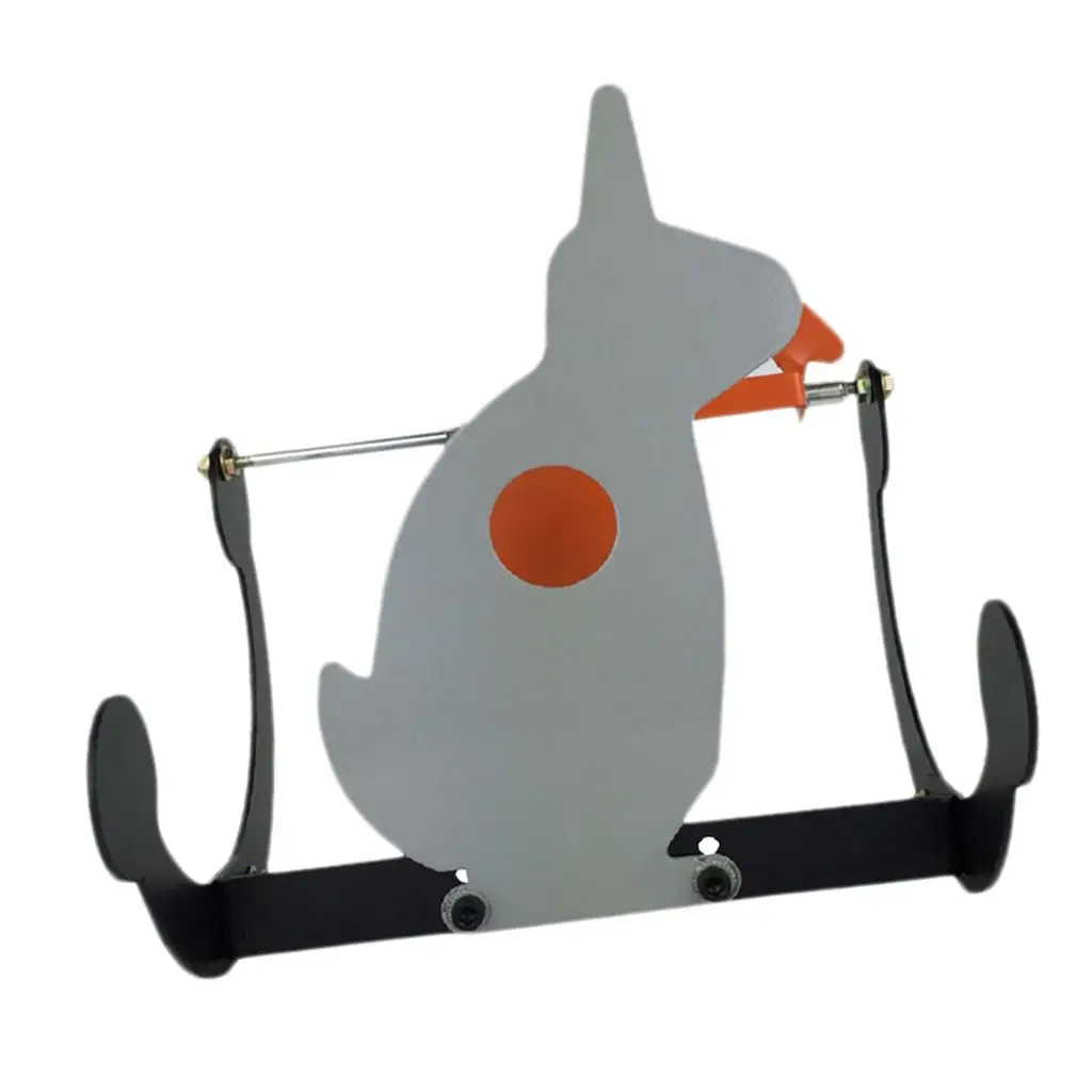 Rabbit Self Resetting Steel Tumbler Target for Kids Shooting