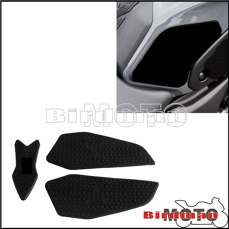 

Rubber Side Sticker Decal Gas Knee Grip Motorcycle Tank Pad Protector MT07 Fuel Tank AntiSlip Sticker For YAMAHA MT-07 MT07 2025