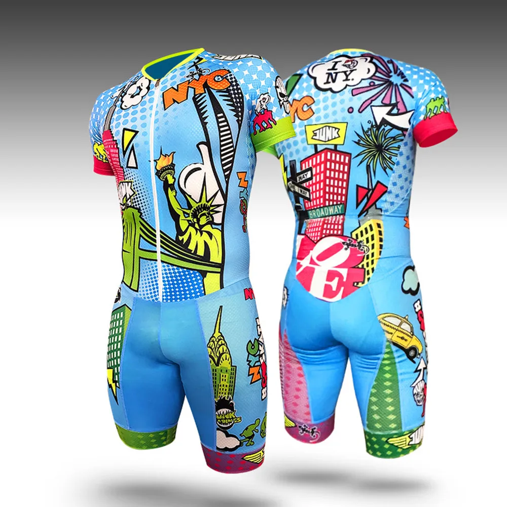 Skates Suit Men And Kids Pro Triathlon Licra Speed Inline Roller Skate Skinsuit Comfortable Summer Fast Skating Speed Suit