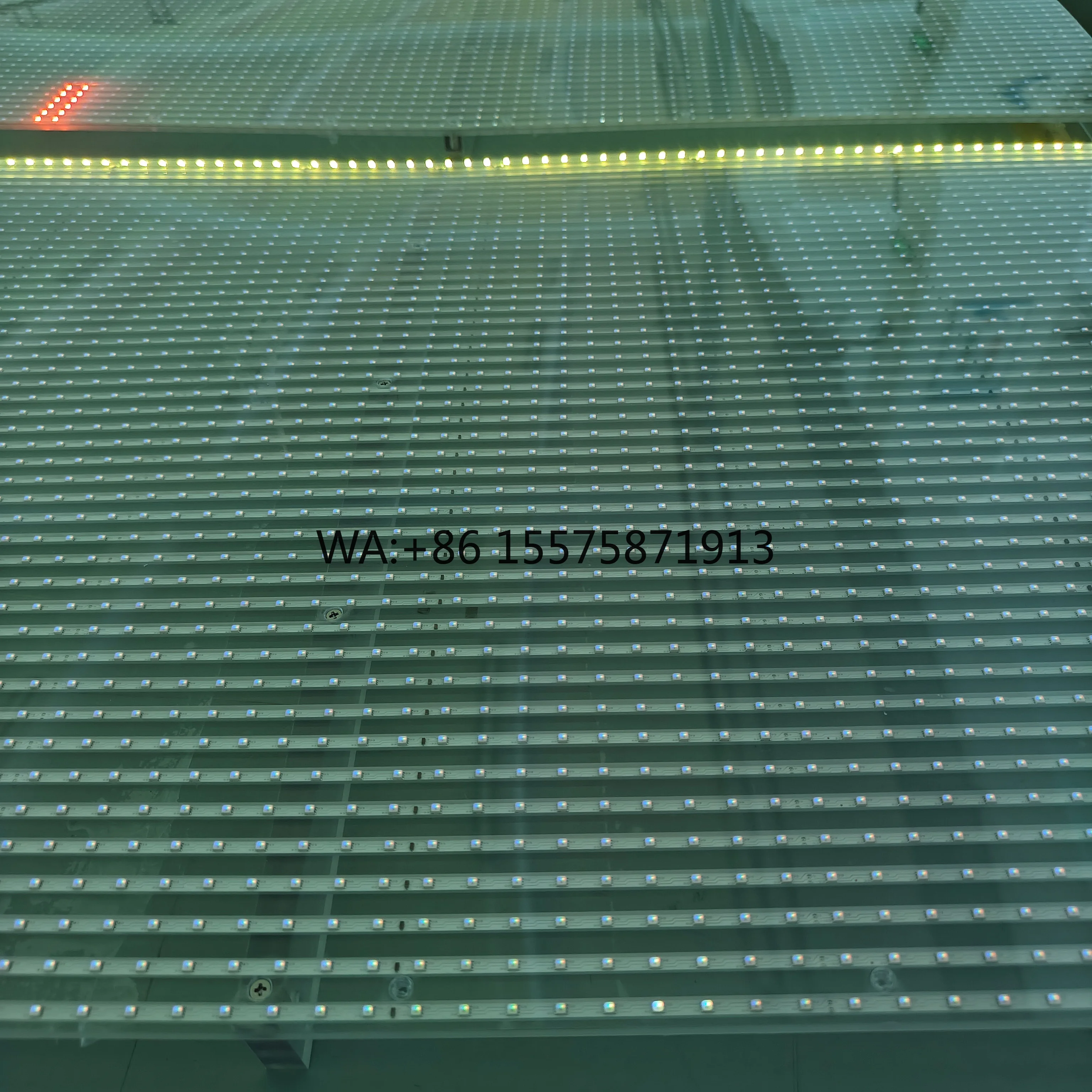 Customizable Durable High Quality Transparent Glass Led Display Cheap Price Customize LED Film Screen Flexible