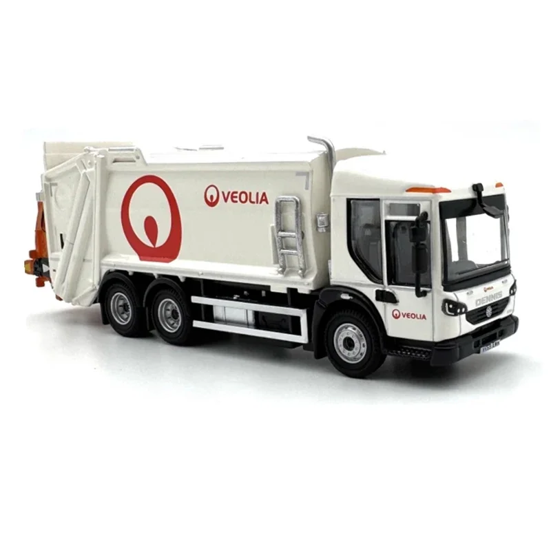 OXFORD Diecast 1:76 Scale Alloy Dennis Garbage Collection Truck Car Model Finished Product Simulation Model Gift Display