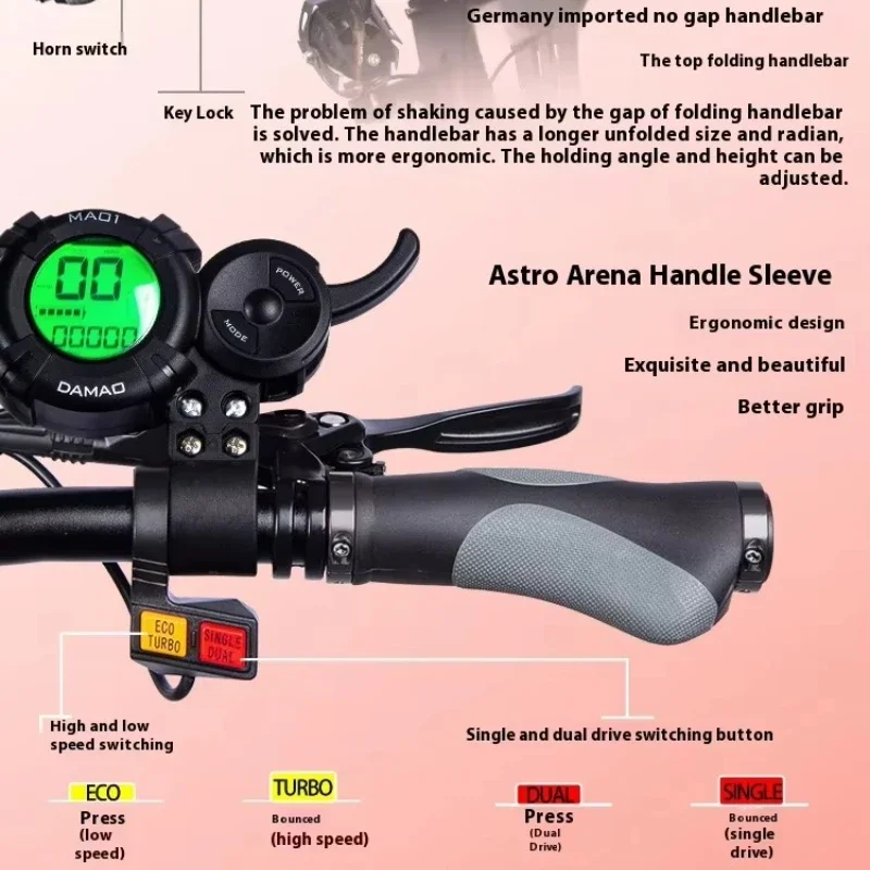 X13 سباق عجلة كبيرة سكوتر كهربائي قابل للطي 110 km/ساعة 130km10000 واط الكبار سكوتر كهربائي قوي المزدوج موتور سباق السيارات