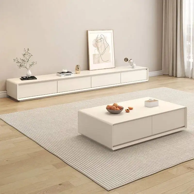 French Nordic Tv Stands Modern Simple Aesthetic Unique Tv Stands Retro Classic Muebles De Salón Tv Furniture Living Room
