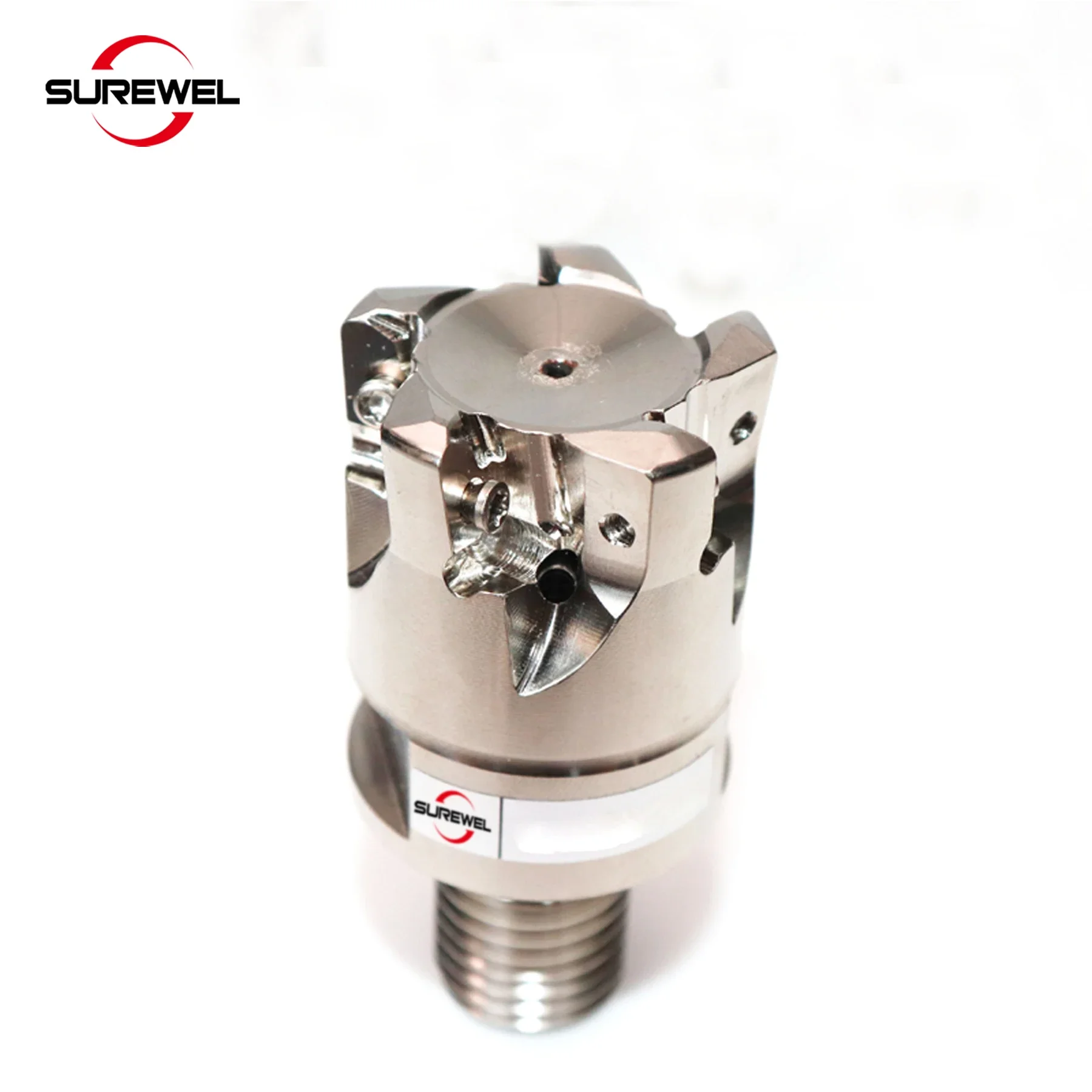 CNC Modular Type Milling Cutter hi-feed milling EXN03R-32-M16 Thread Locking Teeth Type Cutter Head Fit Insert LNMU030310ER
