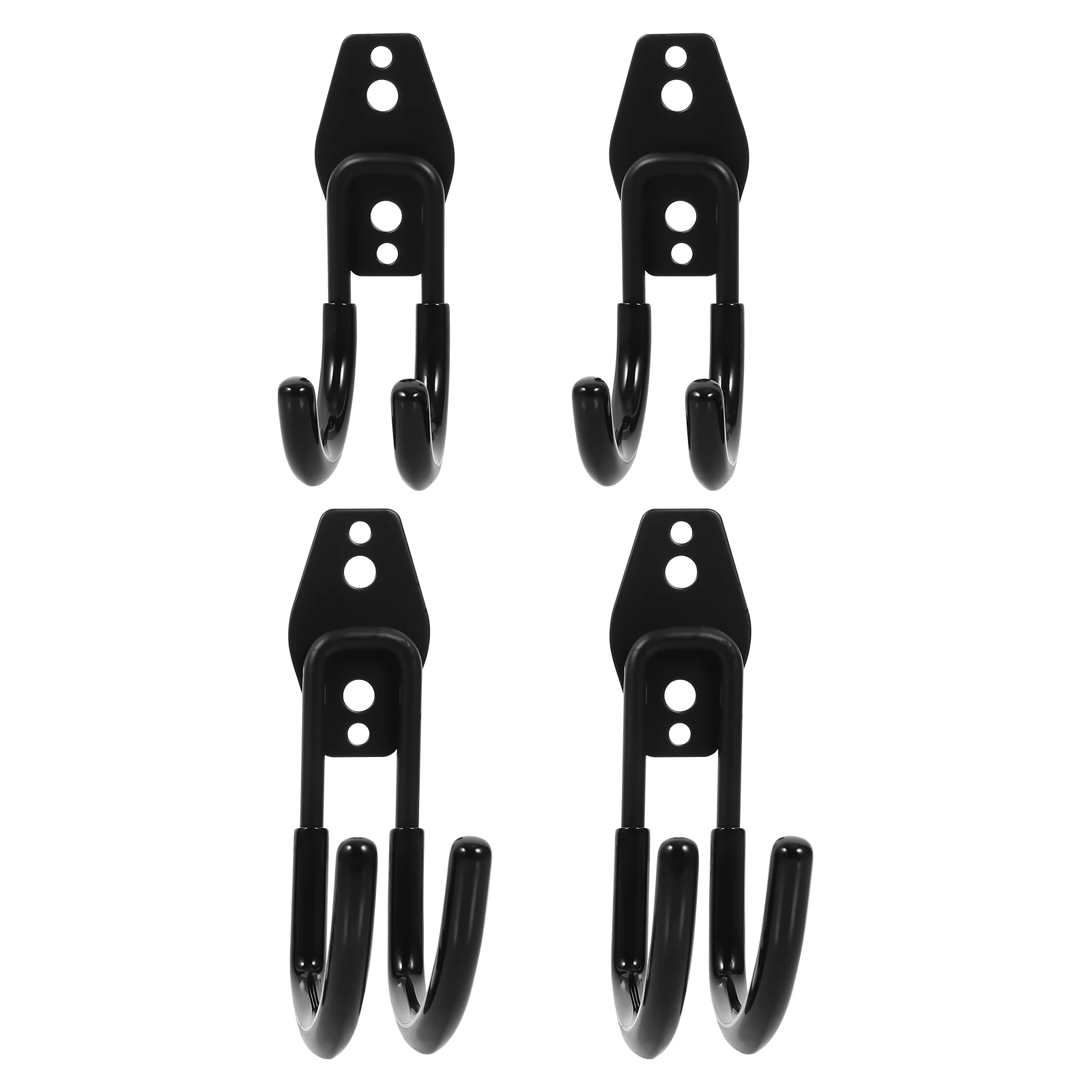 

4 Pcs Warehouse Hook Garden Tool Hooks Organizer for Garage Ladders Home Yard Utility Hangers Metal