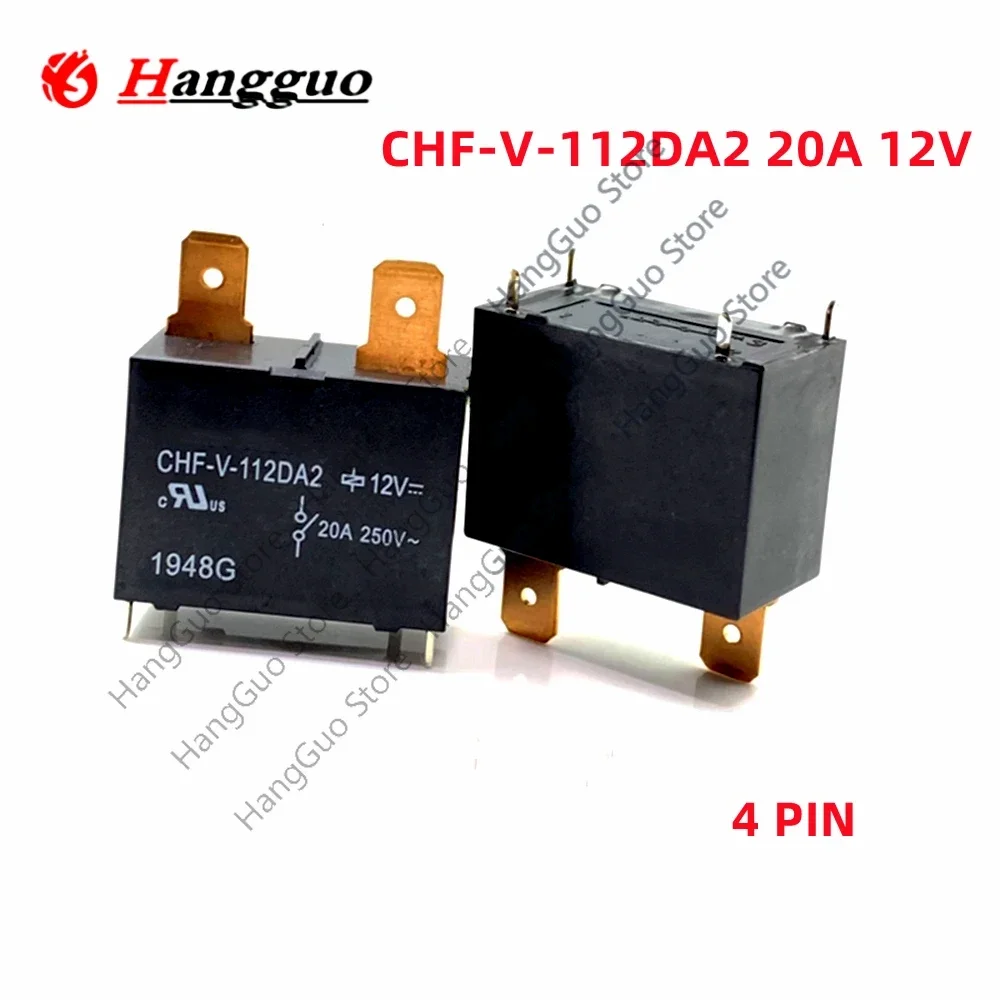 

5pcs/Lot Original GT-1A-12D 12VDC 4PINS 25A DC12V 12V CHF-S-112DA2 CHF-V-112DA2 20A Power Relay