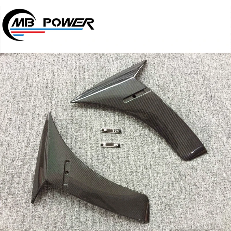 S-Class W222 B-style Dry Carbon Fiber Side Fender Air Vent For 2014~2020y S63 S65 S500 S300 S400