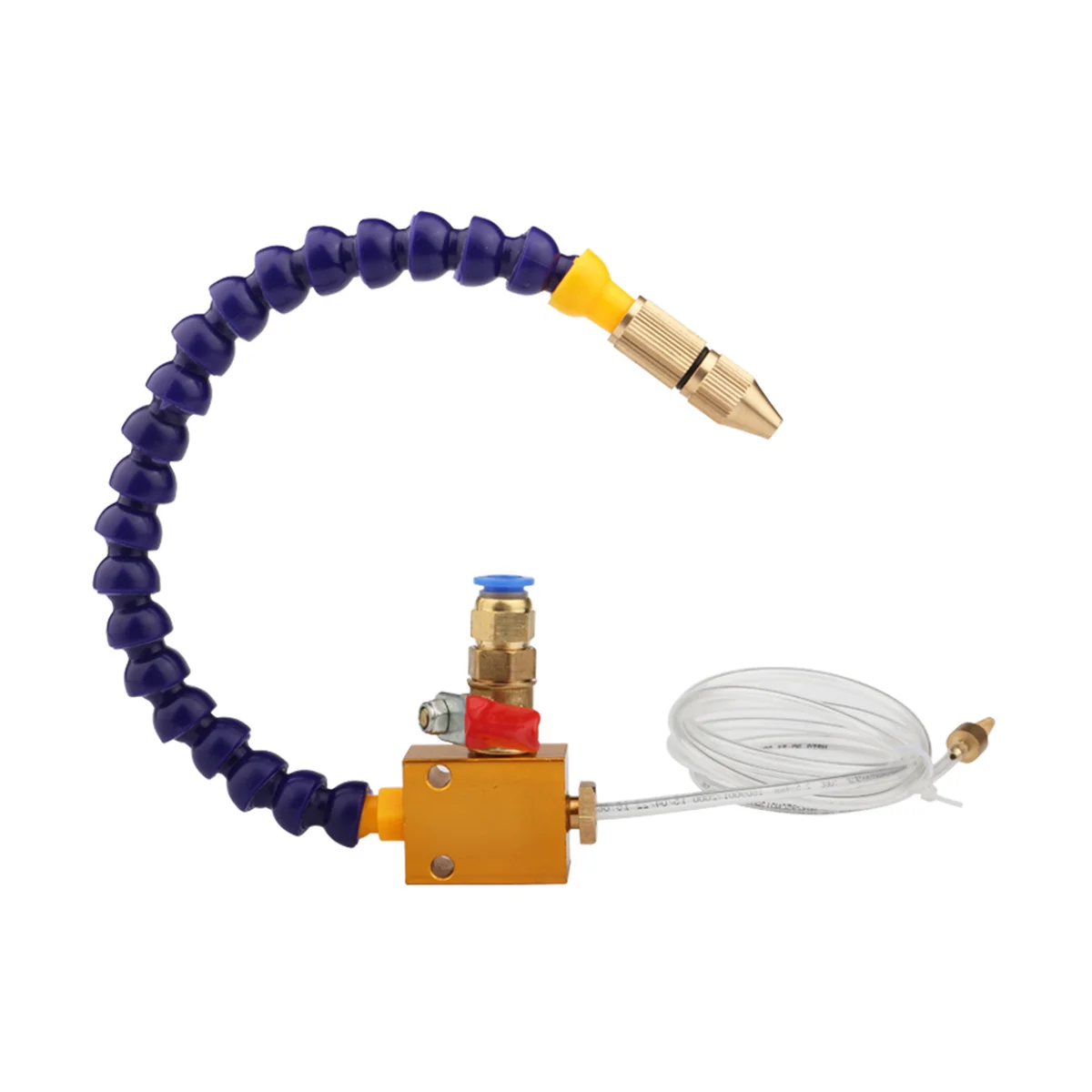Spruzzatore di raffreddamento sistema di spruzzatura di lubrificazione A nebbia per tornio per tubi d'aria da 8Mm trapano per incisione macchina utensile con connettore A