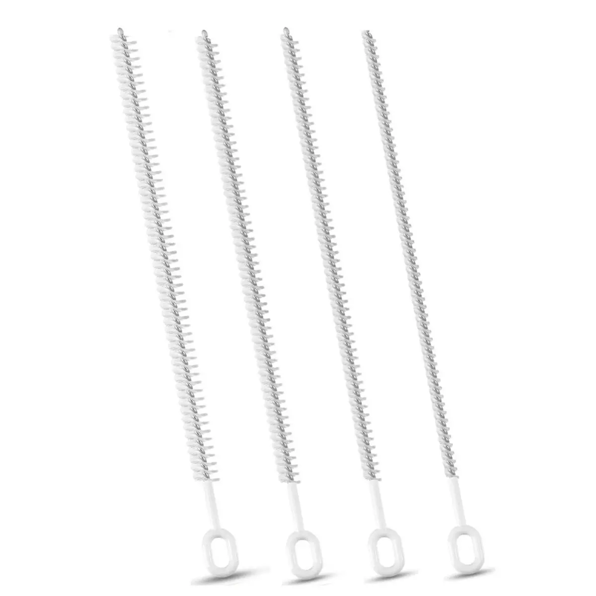BHBL  Brush Set - 10 Inch, 4 Diameters for Thin & Smoothie Straws, Heavy-Duty, Comfort Grip Handle